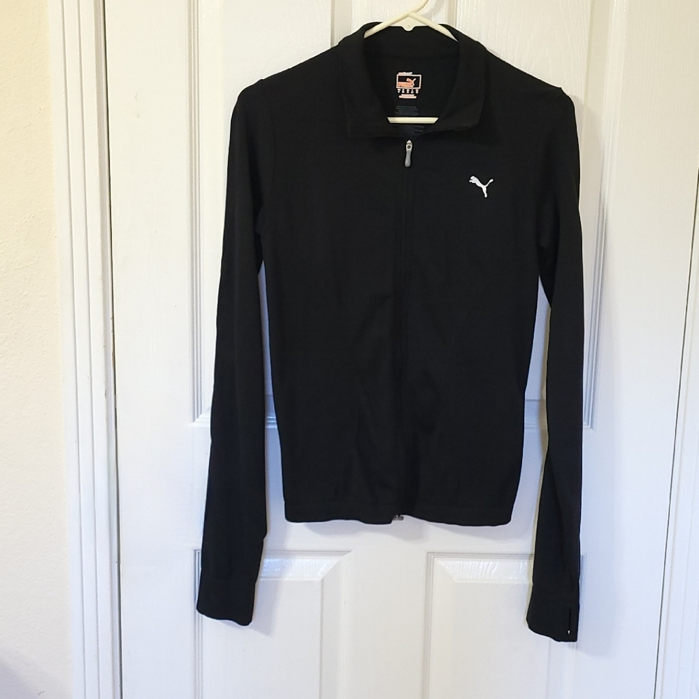 Puma Women's Small Lightweight Zip Up Running Jacket (NWOT)